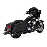 COLETORES DRESSER DUALS CROSSOVER VANCE & HINES PRETO