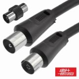 CABO COAXIAL M/F 2MT PRETO