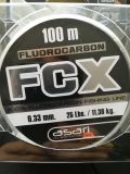 B/100 Asari FCX FLUOROCARBON 0.33mm