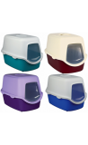 Trixie WC Vico Litter Tray with Dome - Lilas & Violeta