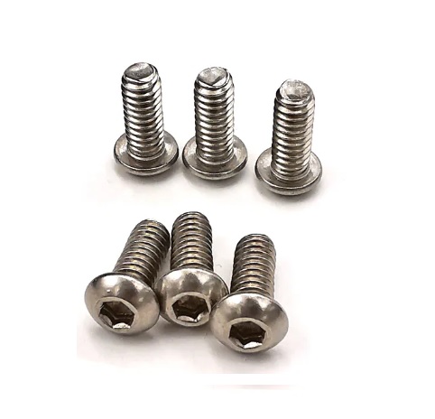 KIT DE 5 PARAFUSOS PARA CARNAGEM E TAMPA DERBY CHROMADOS