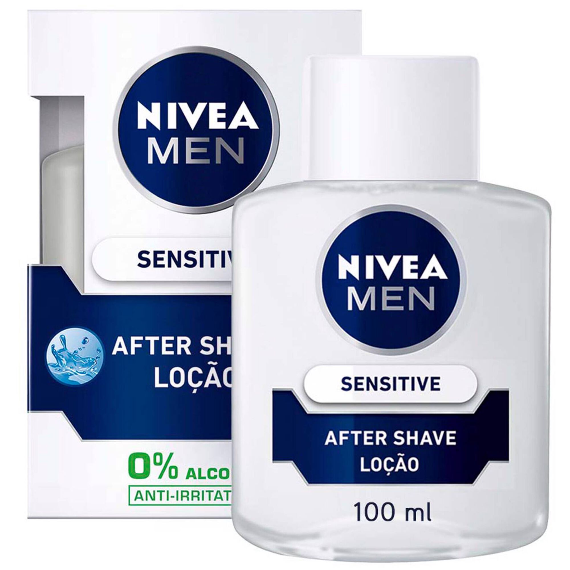 NIVEA AFTER SHAVE LOÇAO SENSITIVE COOL 100ML