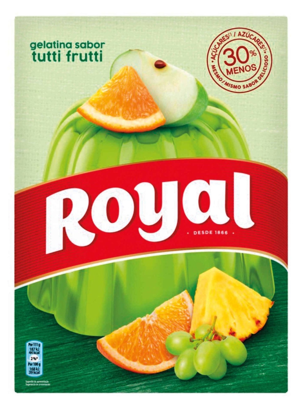 GELAT PO TUTTI FRUTTI ROYAL 114G