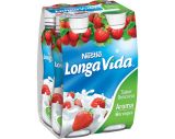 Longa Vida Iogurte Liquido Morango 4x160