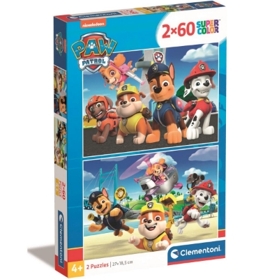 PUZZLE 2X60 PAW PATROL