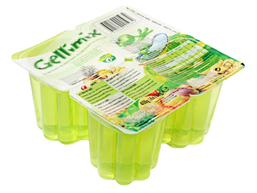 GELATINA GELLIMIX T. FRUTTI 4X100G