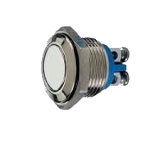 Botao Pressão Aço Antivandalismo 19mm Liso