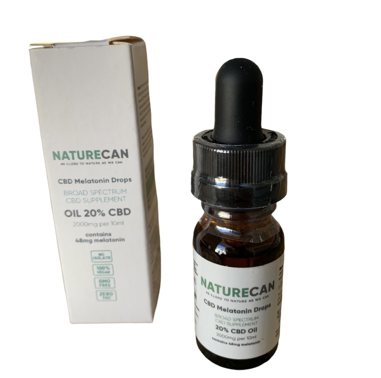 Óleo 20% CBD & MELATONINA- 10ml