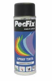 T.SPRAY 400ML PRETO OPACO PECFIX