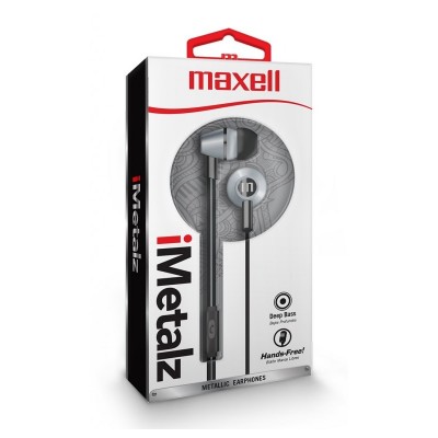 IN-EAR MAXELL EB METALLIC SILVER 347954