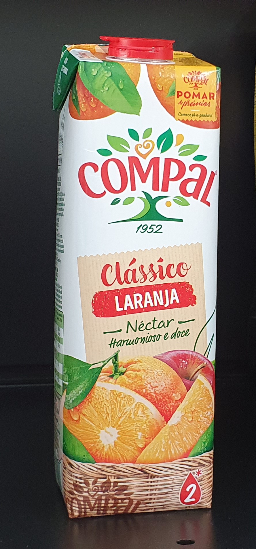 NECTAR LARANJA COMPAL CLAS TET 1L