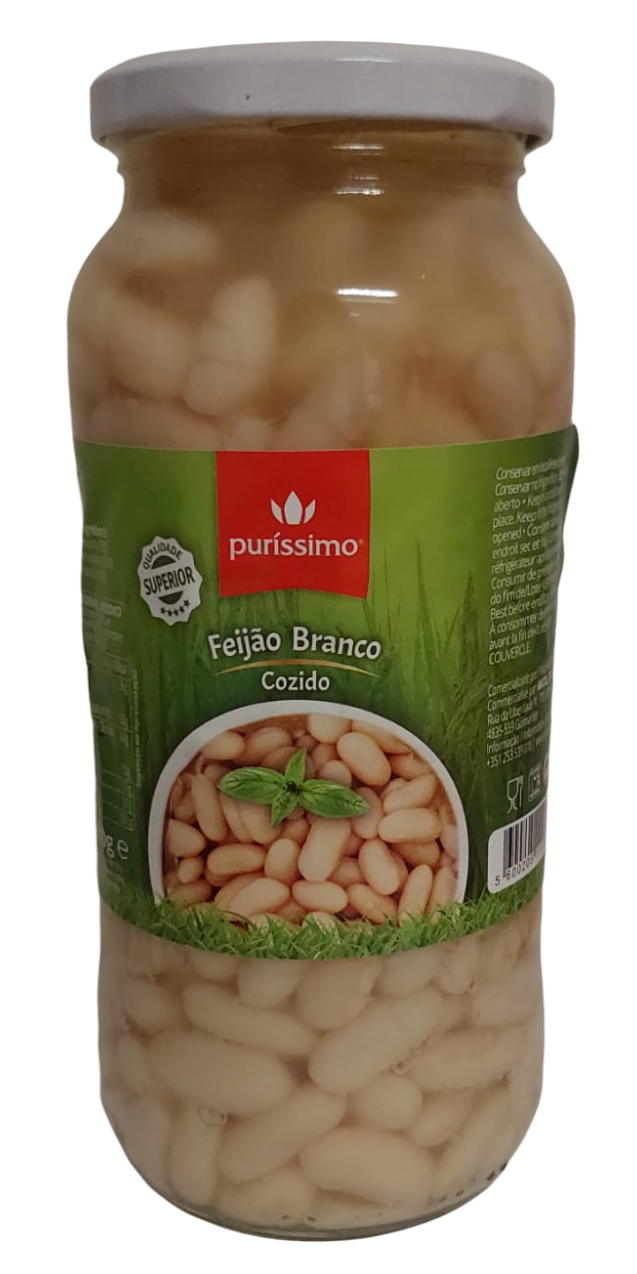 FRASCO FEIJAO BRANCO COZ.*PURISSIMO*