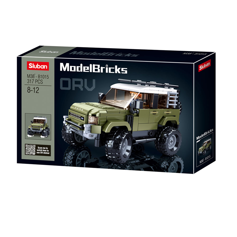 MODEL BRICKS ORV SUV 317 PCS