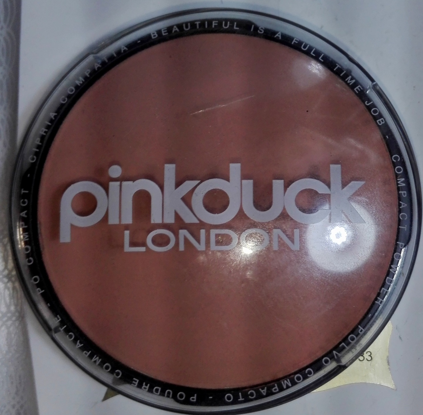 maquillaje rostro(polvos compactos pink duck:2)