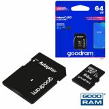 Cartão memória micro SD 64Gb class10 adaptador GOODRAM