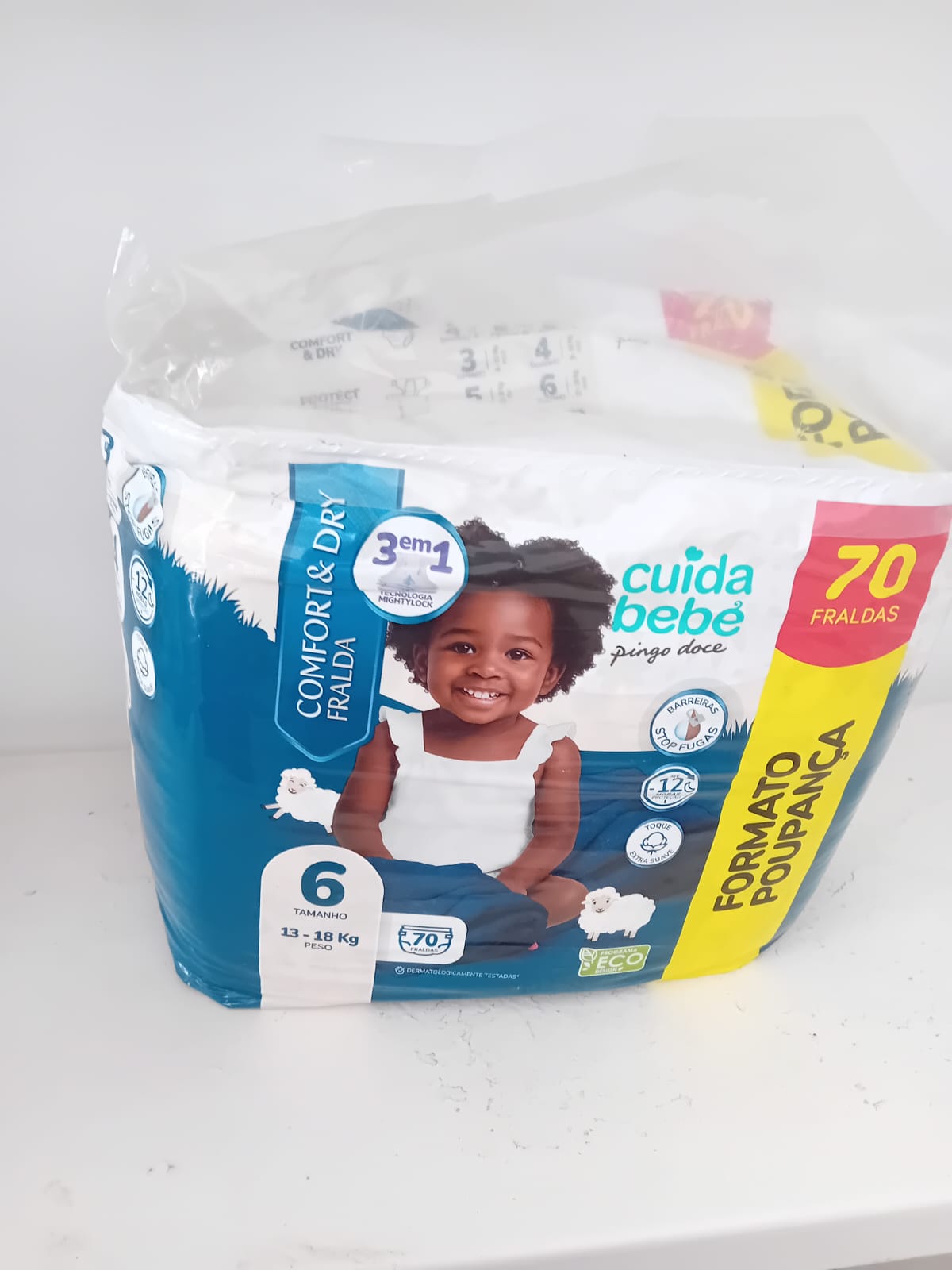 Fralda Cuida bem