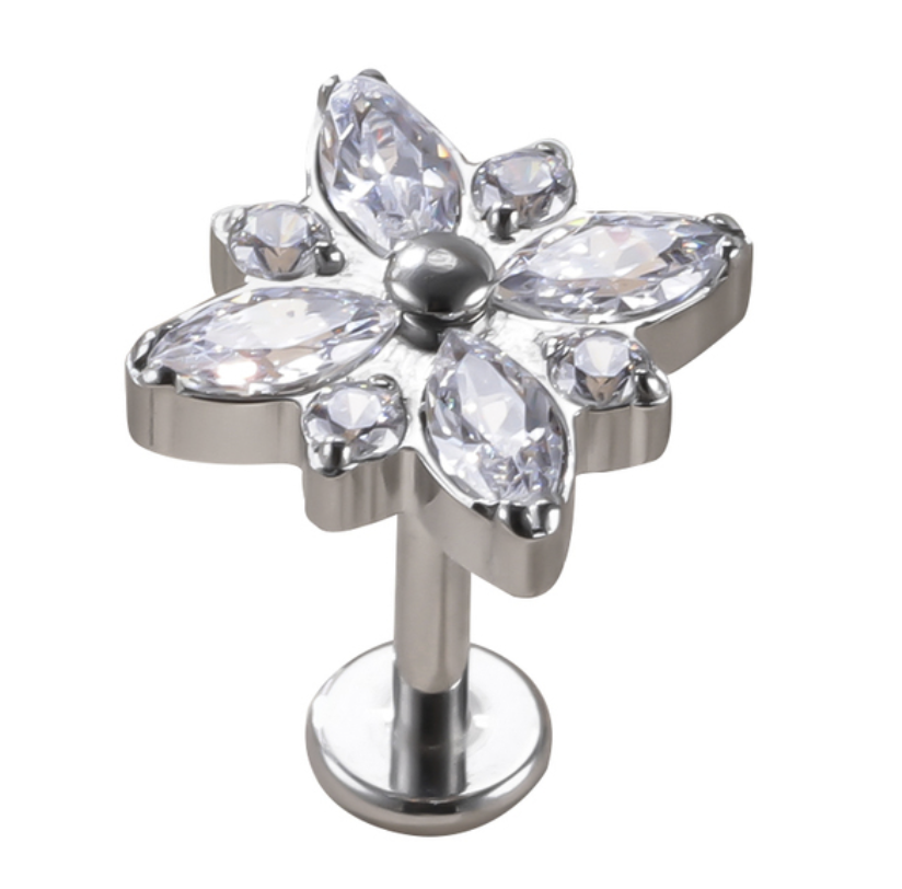 Piercing Rosa ventos OPALA