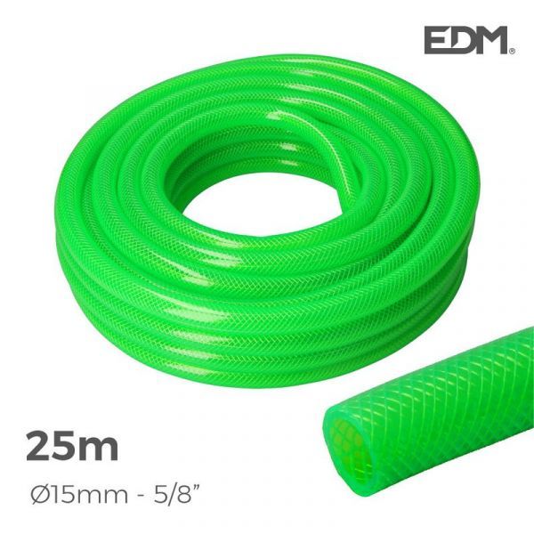 MANGUEIRA 5/8" 15MMx25MT 3 CAPAS ANTI TORÇÃO