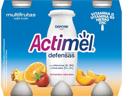 Actimel Iogurte Multifrutas 6x100gr