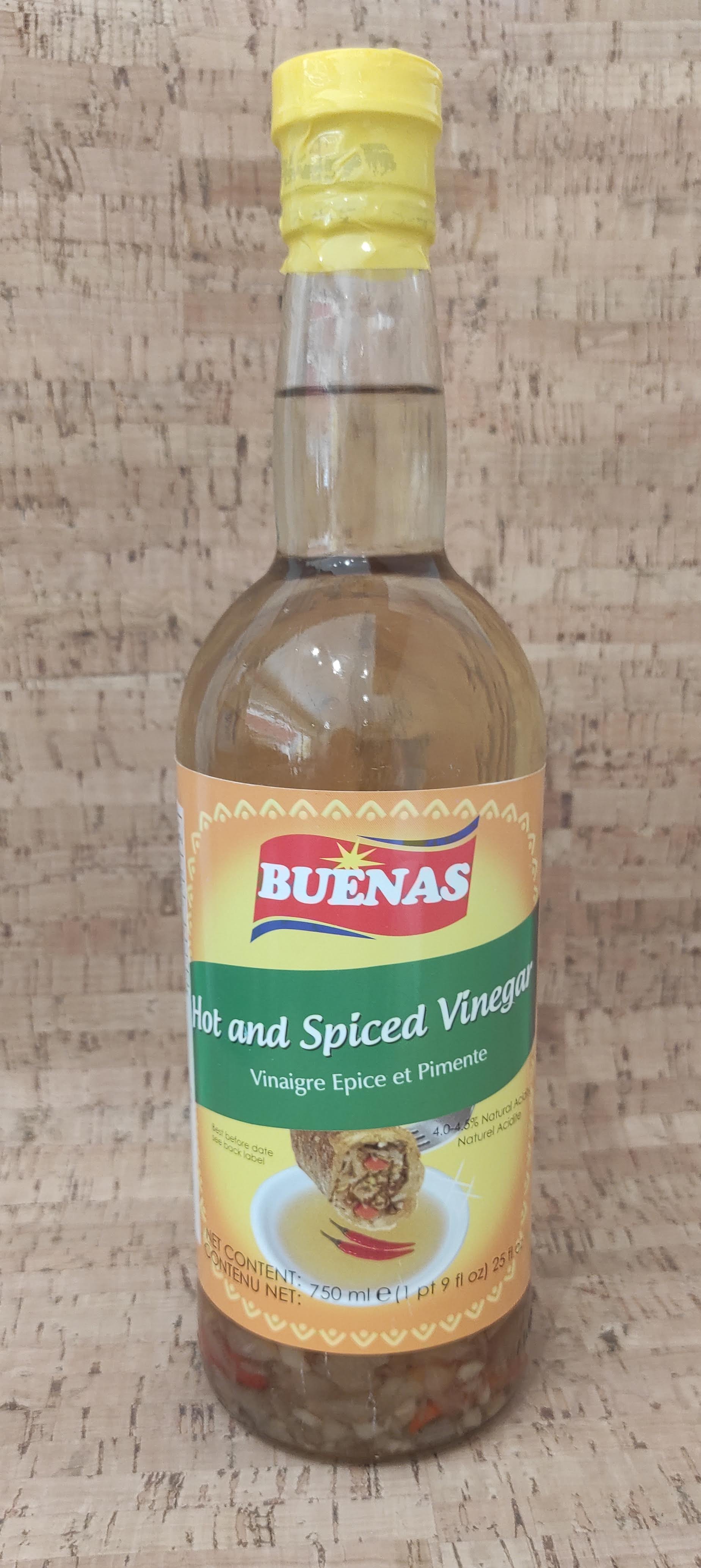 Buenas Hot And Spicy Vinegar 750ml Panindang Pinoy Sa Portugal