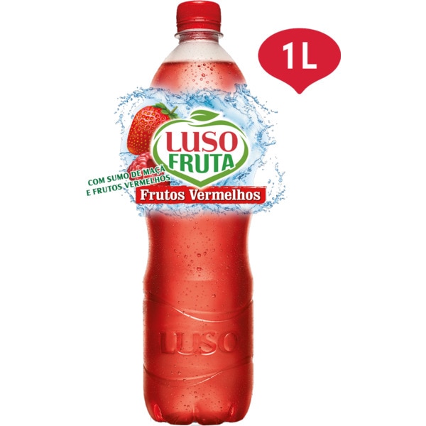 AGUA LUSO FRUTOS VERMELHOS 1L