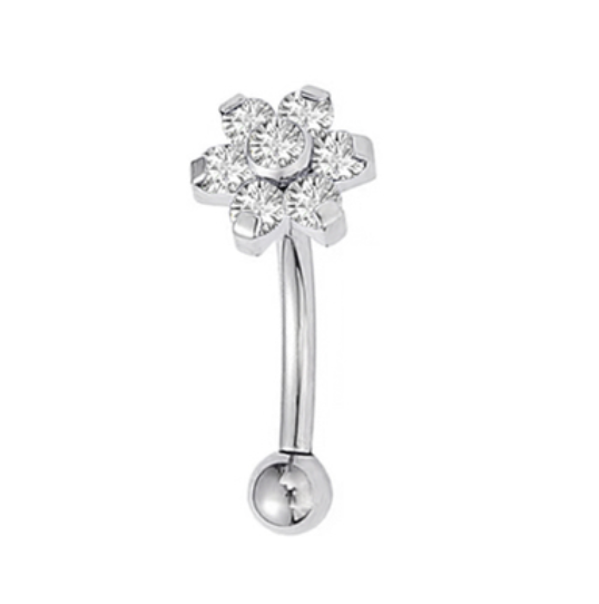 Piercing Banana Flor 10mm