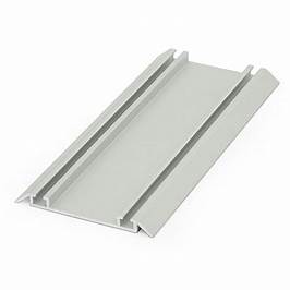 Perfil Inferior para carrinho macho de roupeiro 3metros 