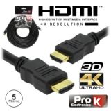 CABO HDMI DOURADO 4K 5MT