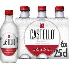 AGUA C/ GAS CASTELLO 6X250ML