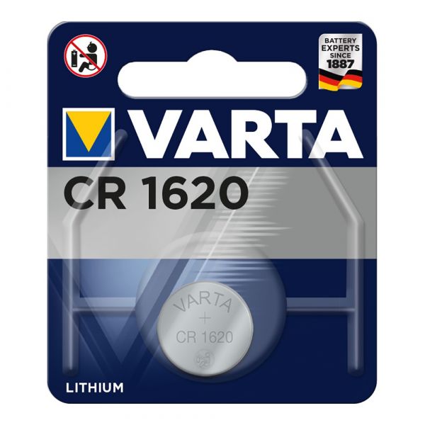 PILHA LITÍO BOTÃO CR1620 3V VARTA