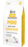 Brit Care Dog Mini Hair & Skin Grain-free | Salmon & Herring | 2 kg