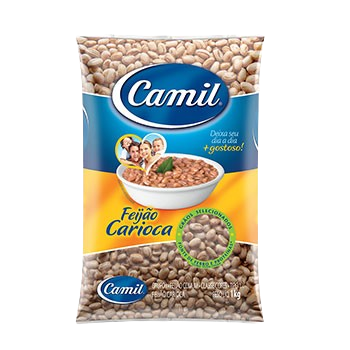 Feijão carioca Camil 1kg