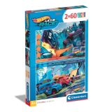 PUZZLE 2X60 HOTWHEELS 