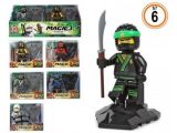 Figura guerreiros Ninja Magic 3