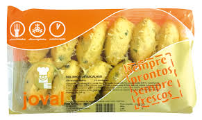 BOLINHOS BACALHAU JV C/12UND