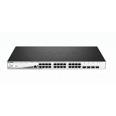 SWITCH 24 DLINK 10/100/1000 POE + 4 GIGABIT/SFP 370W