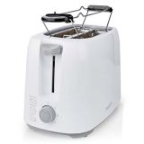 TORRADEIRAS DE NEDIS 2 SLOTS | NÍVEIS DE AQUECIMENTO: 7 | FUNÇÃO DE DESCONGELAMENTO | BRANCO 