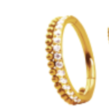 Argola Lisboa Esfera 10mm Gold