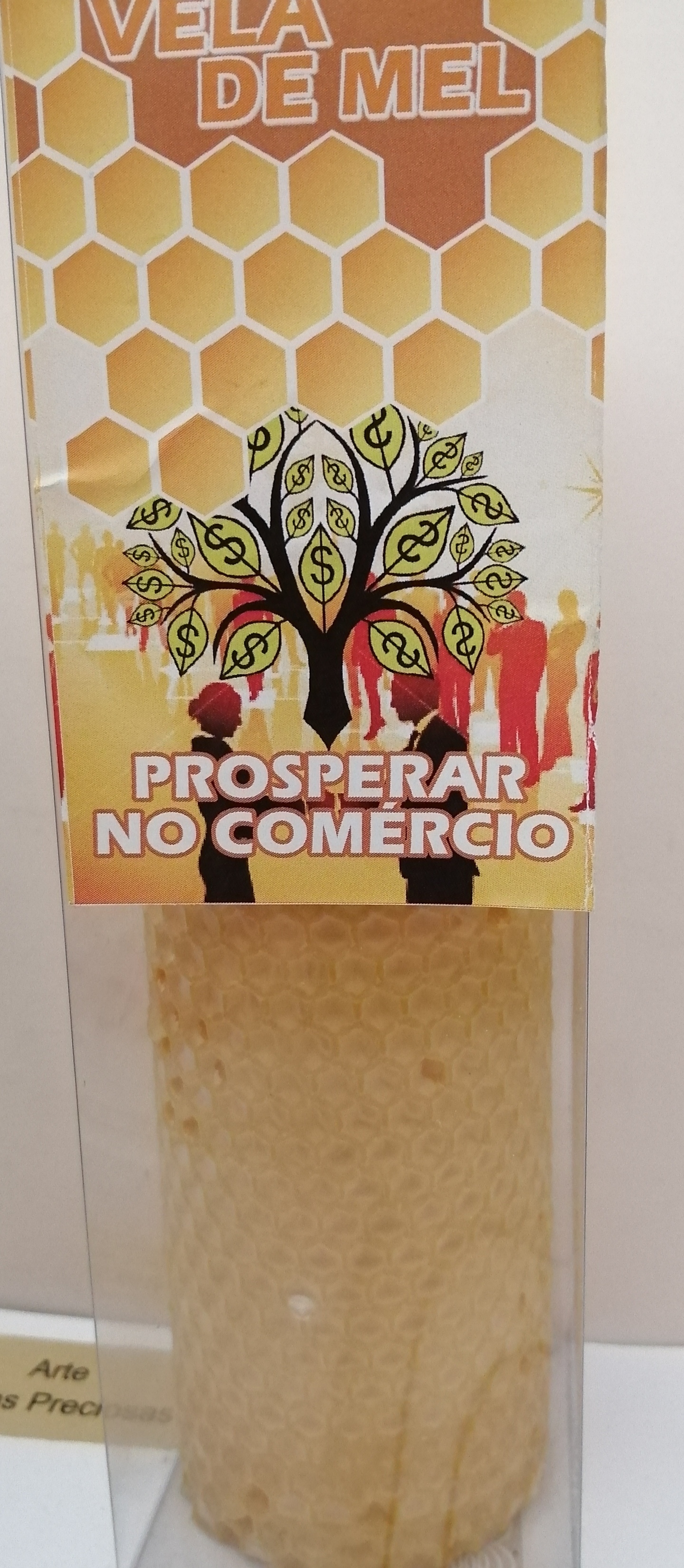 Vela de mel prosperar no comercio