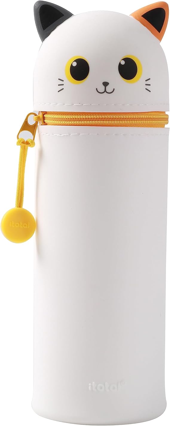 Estojo Silicone Orange Cat