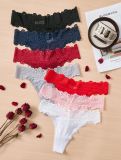 Conjunto Calcinha Renda Floral