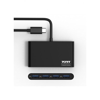 HUB PORT CONNECT TYPE C 4 X USB 3.0