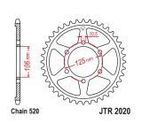 CREMALHEIRA JTR2020- DENTES 41