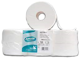 Papel Hig.Jumbo 12R Amoos 90m