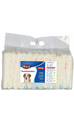 Trixie Diapers for Female Dogs - S - M