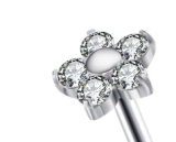 Piercing Flor Média 