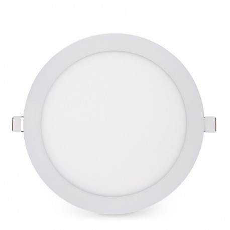 Painel led 18W slimline circular 4000K branco natural