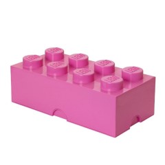 CAIXA GUARDA LEGO BRICK 8 PURPLE