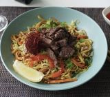 Yakisoba de vaca