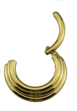 Argola Morumbi 8mm Gold